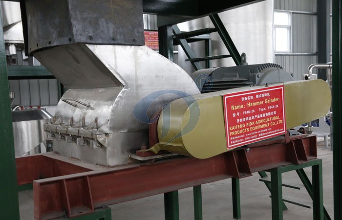 cassava crushing machine -- cassava starch processing machine