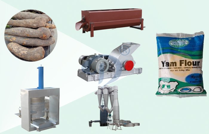 yam flour production company