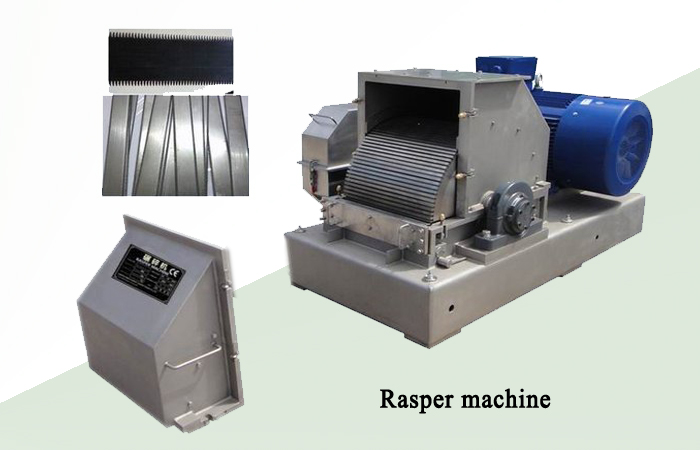rasper machine for making cassava starch