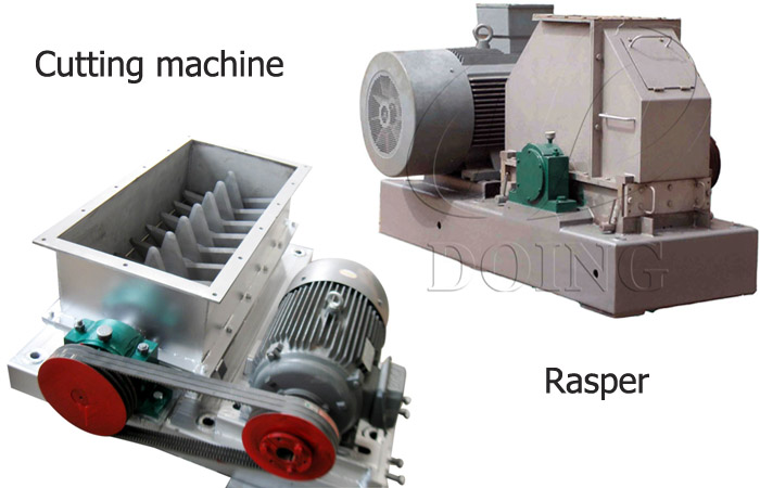 extraction of starch from yam used machines