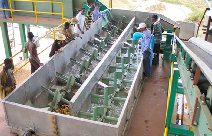 Complete set cassava flour making machine