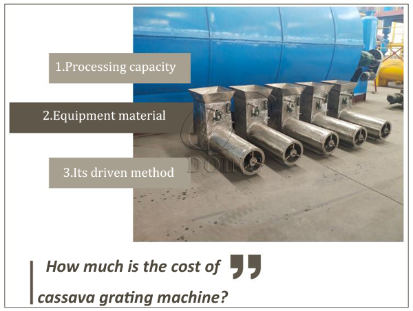 cost of cassava grating machine
