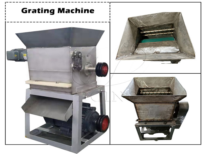 potato grating machine