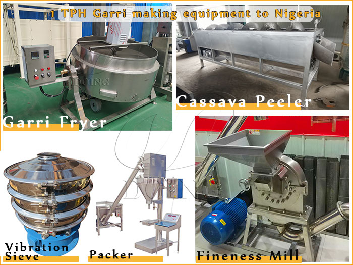 garri making machine to nigeria
