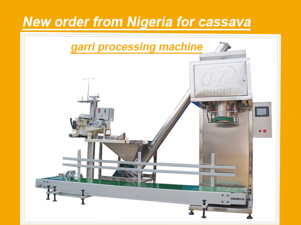 Spare parts for cassava garri processing machine were ordered by a Nigerian client from Henan Jinrui Company