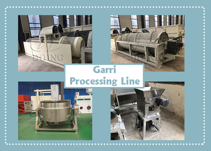 garri processing line in nigeria