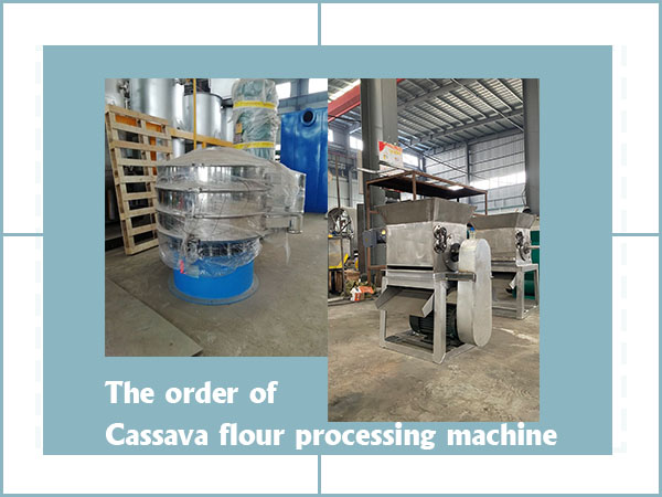 Nigerian client ordered a completely automatic cassava flour processing line from Henan Jinrui