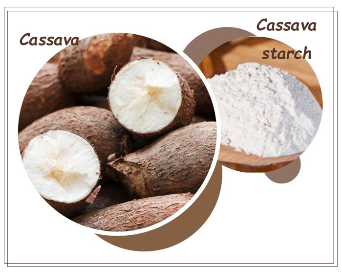 What machines are needed in cassava starch production process?