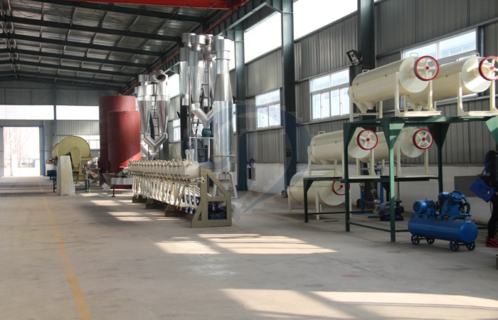 Cassava flour processing plant