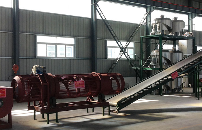 Cassava flour processing plant