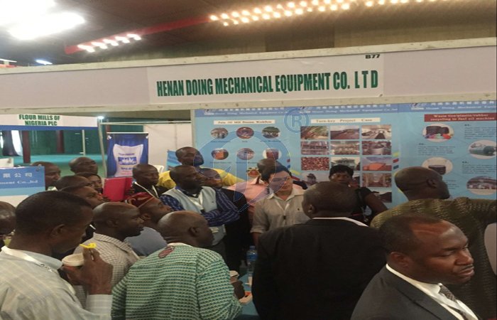 cassava processing machine exhibition