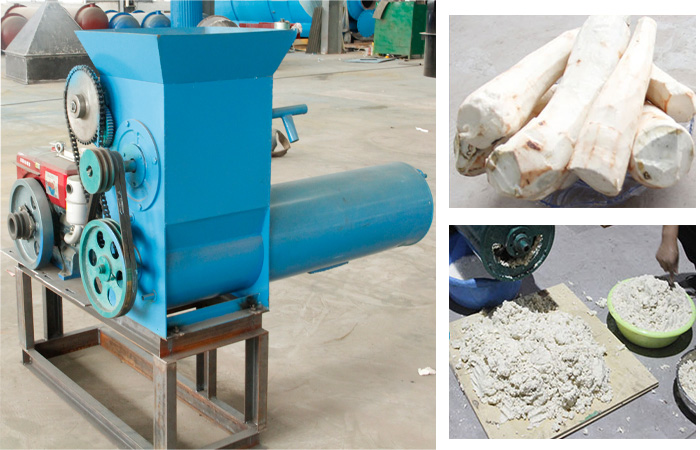 yuca grating machine