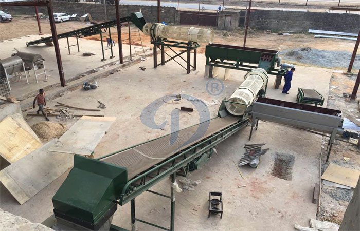 cassava starch processing equipment installation  in Nigeria