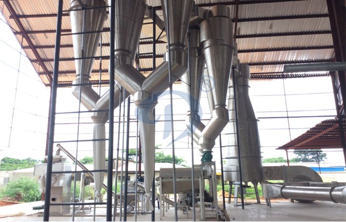 cassava flour drying machine