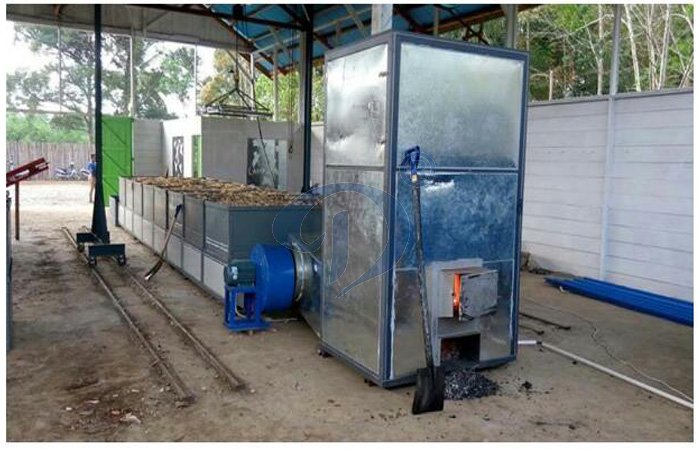 cassava chips drying machine