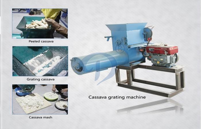 cassava flour production machine