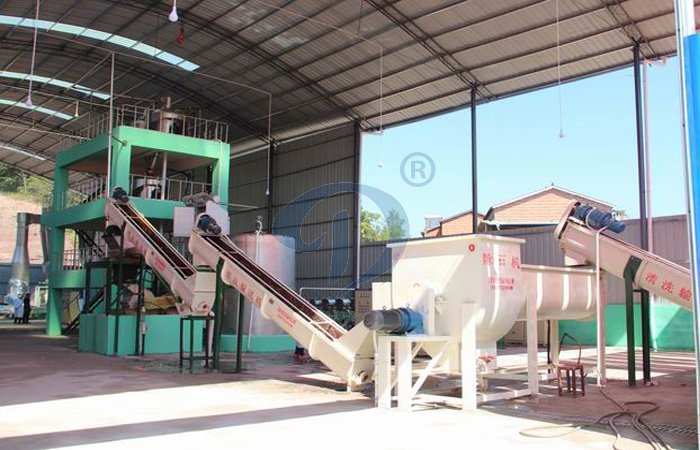 sweet potato starch manufacturing plant