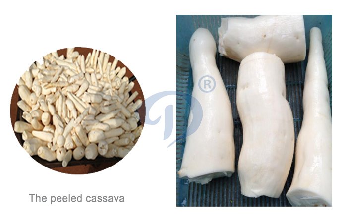 cassava peeling machine