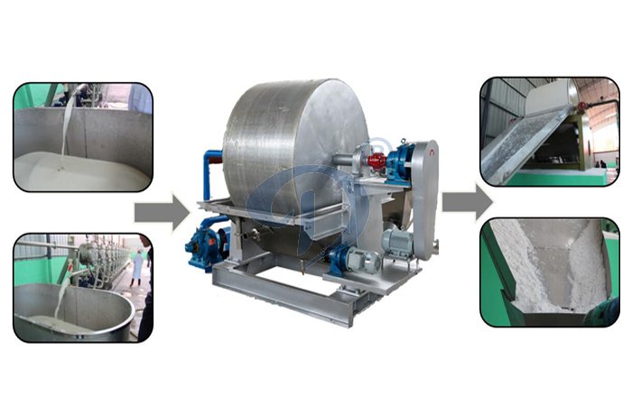 starch dehydrator machine