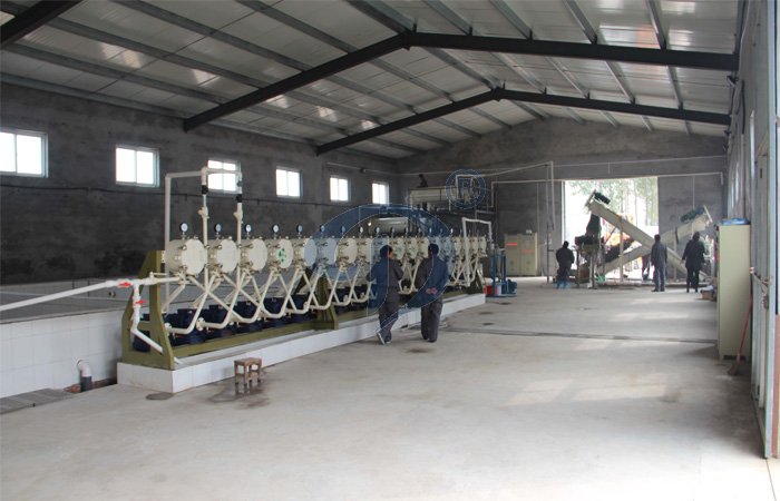 sweet potato starch processing machine