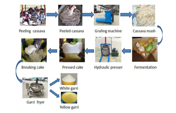 garri production process