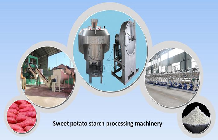 practical sweet potato starch production line
