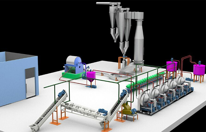 How starch is made from cassava