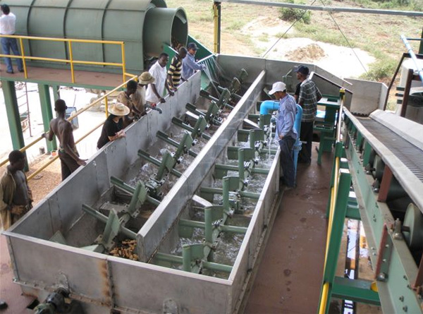 cassava starch processing plant