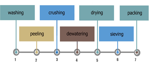 tapioca flour production process