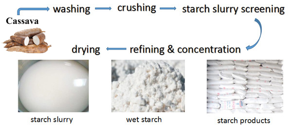 tapioca starch production process