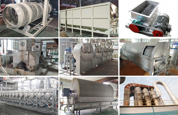 cassava starch processing machinery