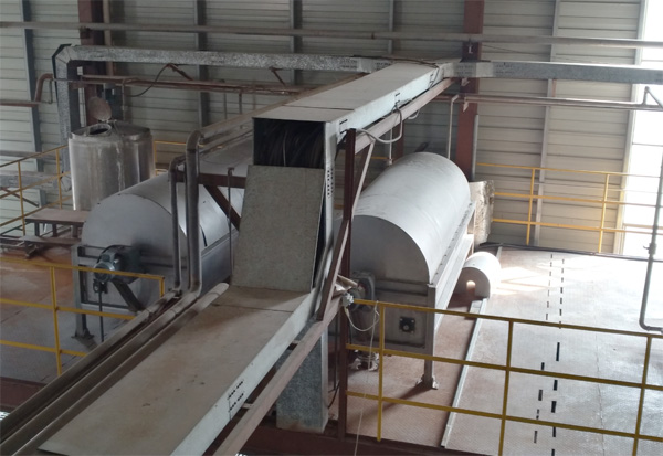 cassava starch processing plant