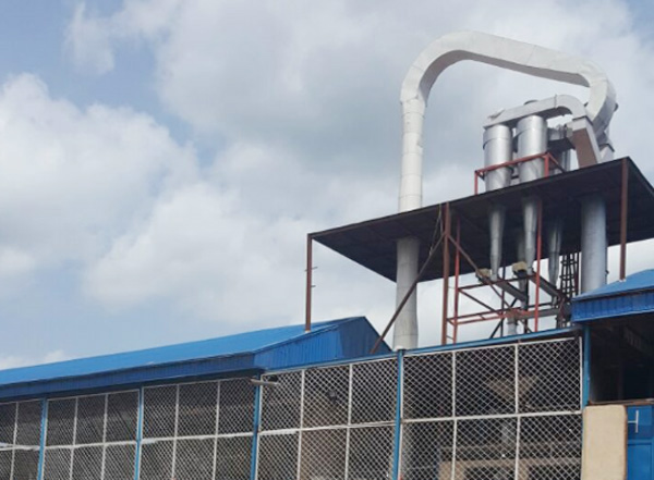 cassava starch production plant