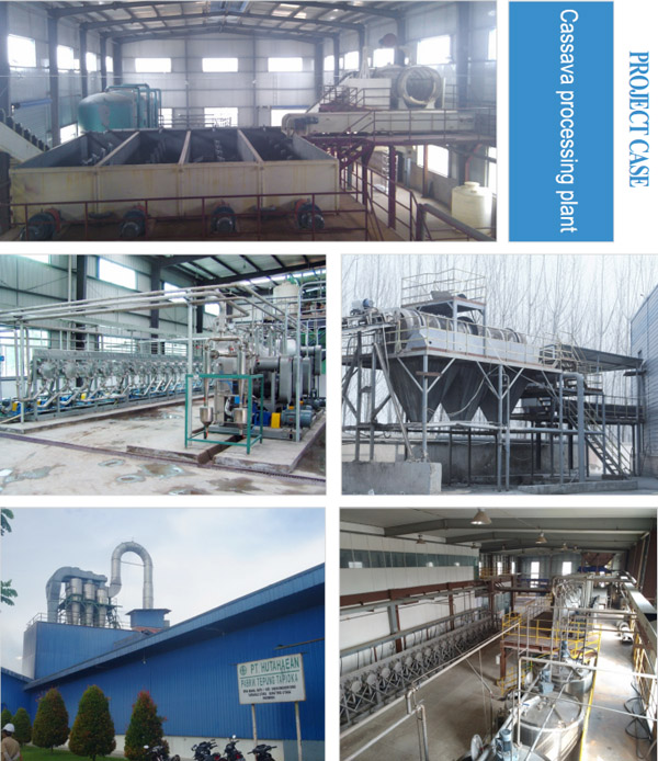 cassava starch production plant