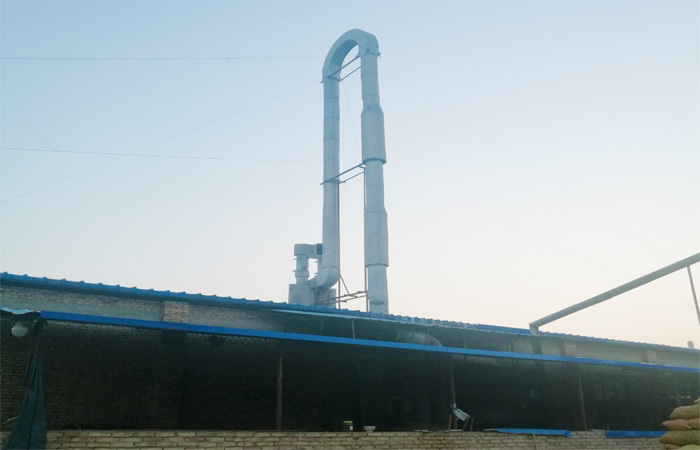 Small scale cassava starch production plant