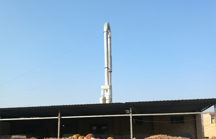 Small scale cassava starch production plant installed in Nigeria