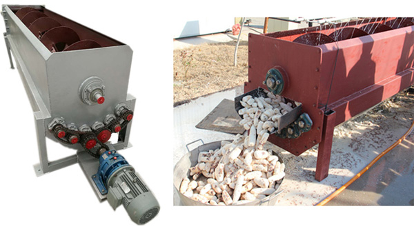 cassava peeling machine