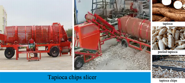 tapioca chips cutting machine