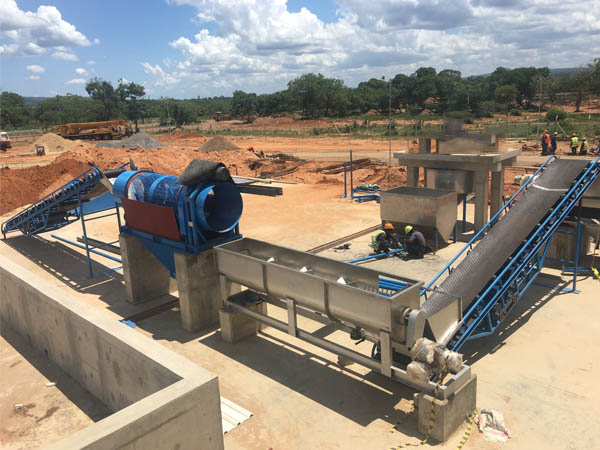 automatic cassava flour mill