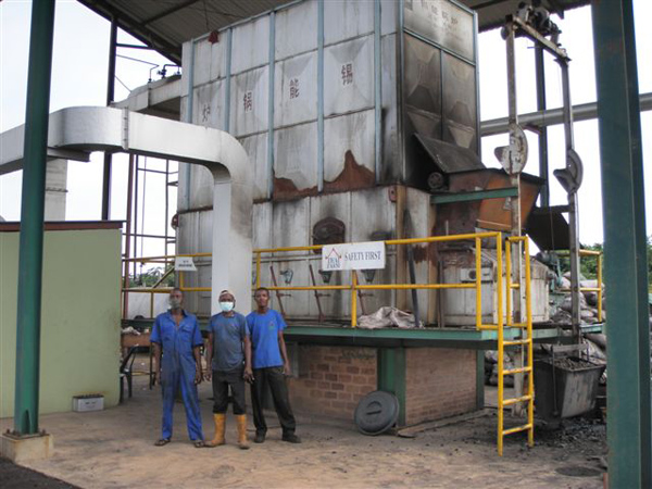 cassava flour processing plant