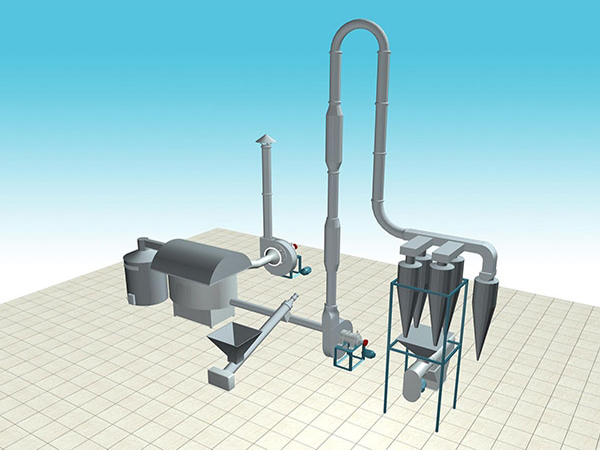 cassava starch dryer