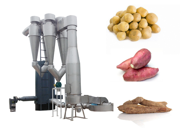 cassava starch dryer