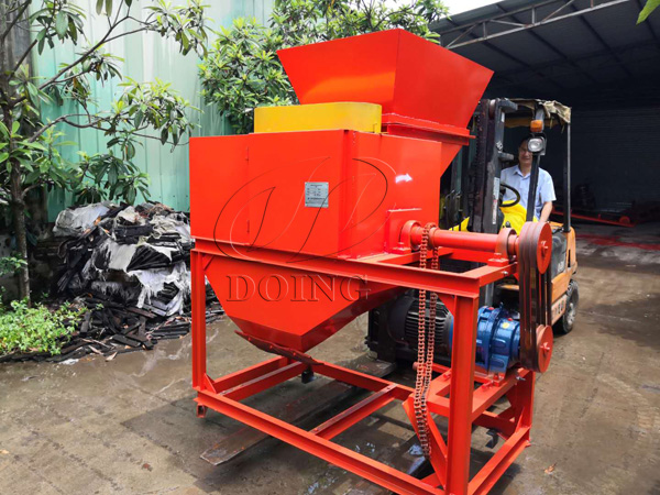 Cassava chips processing machine shipped to Nigeria