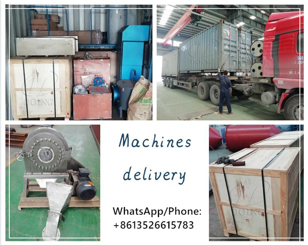 garri processing machine delivery to nigeria