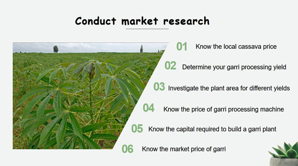how to start garri processing business in Nigeria