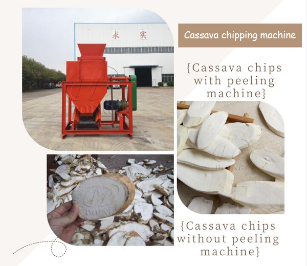 how to produce cassava chips