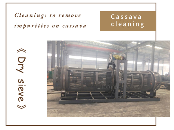 how to produce cassava chips