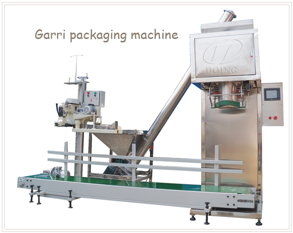 Garri packaging machine