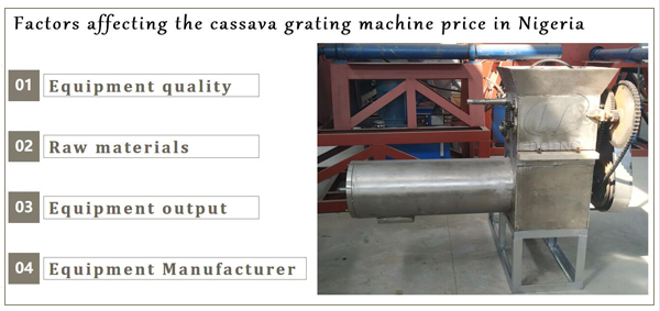 cassava grating machine price in nigeria