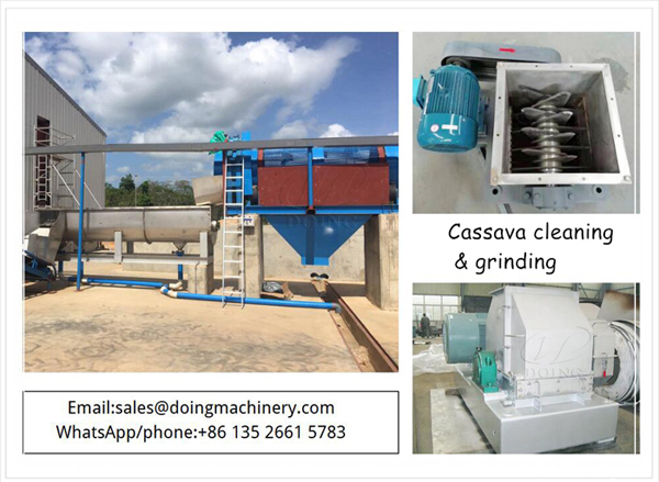 cassava crushing machine